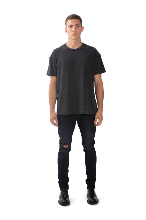 PURPLE BRAND P002 DROPPED FIT JEANS - MID RISE Mens Apparel