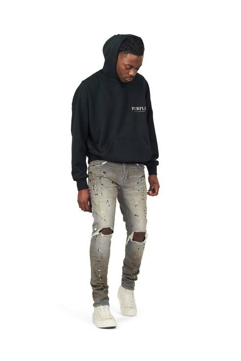 PURPLE BRAND P002-GGP GREY GRANITE PAINT Mens Apparel - MENS