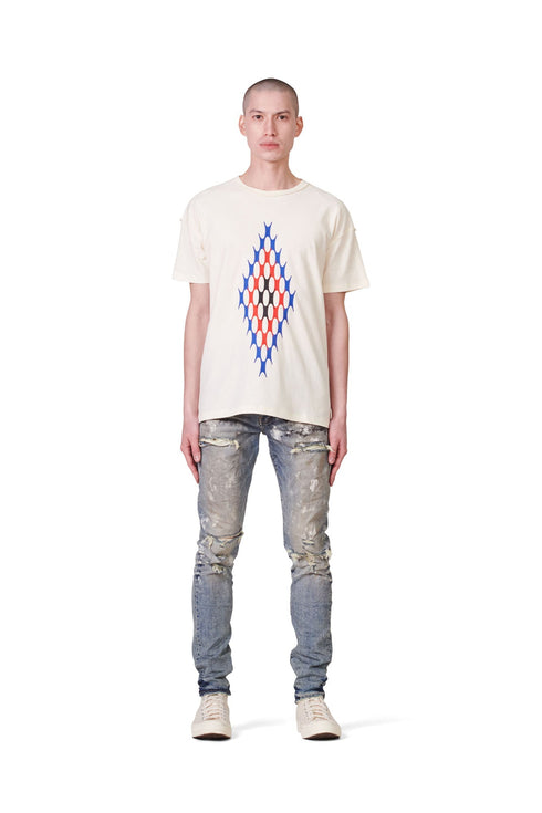 PURPLE BRAND P002 WORN INDIGO DESTROY Mens Apparel - MENS