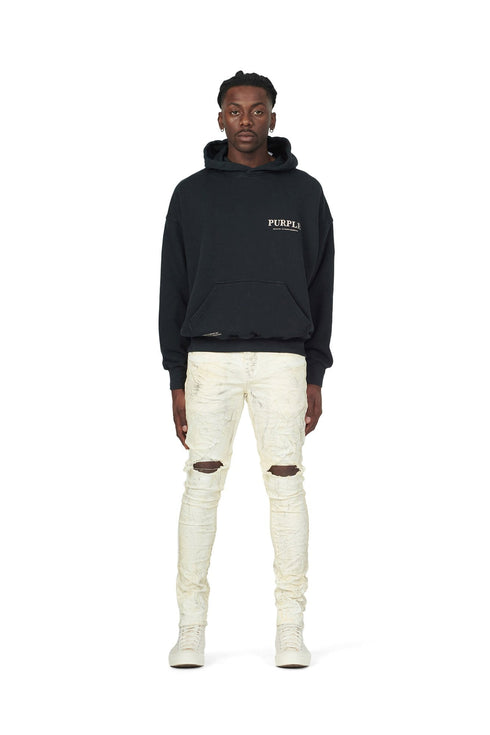 PURPLE BRAND P002-WRB WHITE DIRTY RESIN BLOWOUT Mens Apparel