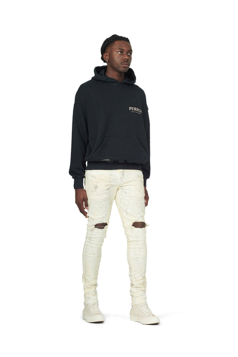 PURPLE BRAND P002-WRB WHITE DIRTY RESIN BLOWOUT Mens Apparel