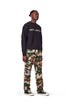 PURPLE BRAND P013 CAMO CARGO PANTS W/KNEE EMBROIDERY Mens
