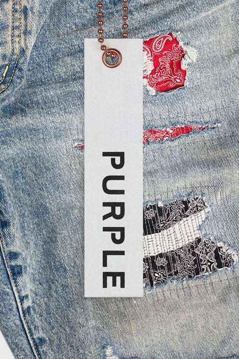 PURPLE BRAND P020 BANDANA PATCHWORK Mens Apparel - MENS