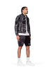 PURPLE BRAND P020 CORDUROY BANDANA PRINT MID RISE SHORT Mens