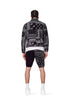 PURPLE BRAND P020 CORDUROY BANDANA PRINT MID RISE SHORT Mens