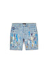 PURPLE BRAND P020 PAINT OVER BLEACH MONOGRAM Mens Apparel -