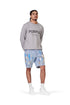 PURPLE BRAND P020 PAINT OVER BLEACH MONOGRAM Mens Apparel -