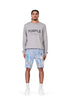 PURPLE BRAND P020 PAINT OVER BLEACH MONOGRAM Mens Apparel -