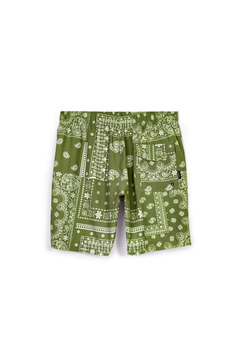 PURPLE BRAND PAISLEY SWIM SHORTS Mens Apparel - Mens Apparel