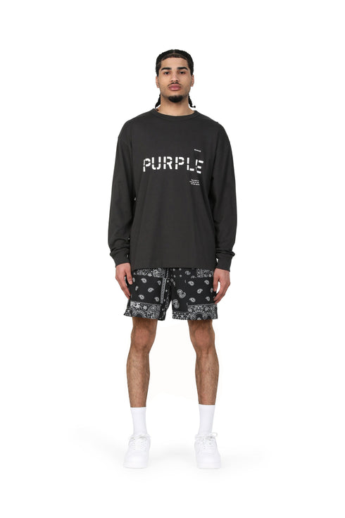 Purple brand paisley swim shorts - MENS APPAREL