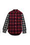 PURPLE BRAND QUILTED PLAID SHIRT Mens Apparel - MENS APPAREL