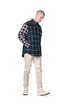 PURPLE BRAND QUILTED PLAID SHIRT Mens Apparel - MENS APPAREL