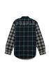 PURPLE BRAND QUILTED PLAID SHIRT Mens Apparel - MENS APPAREL