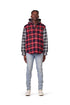 PURPLE BRAND QUILTED PLAID SHIRT Mens Apparel - MENS APPAREL