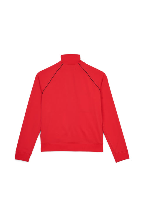 PURPLE BRAND RED RAGLAN BULLION TRACK JACKET Mens Apparel -