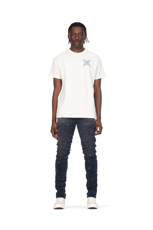 PURPLE BRAND RELIC - ECRU Mens Apparel - MENS APPAREL