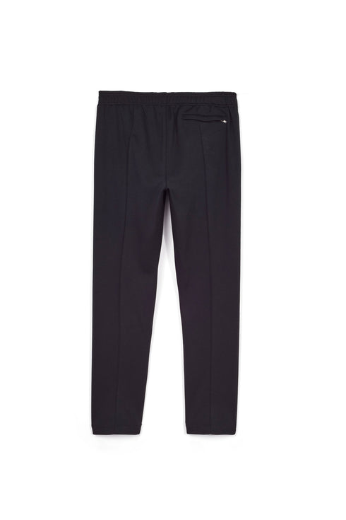 PURPLE BRAND SOLID BLACK MONOGRAM TRACK PANT Mens Apparel -