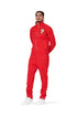 PURPLE BRAND SOLID RED MONOGRAM TRACK PANT Mens Apparel -