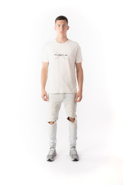 PURPLE BRAND SUPERLIGHT INDIGO BLOWOUT Mens Apparel - MENS