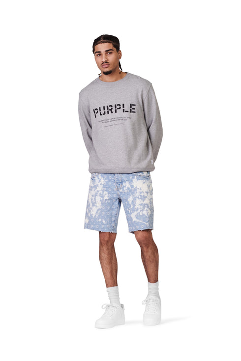 PURPLE BRAND TIEDYE JACQUARD MONOGRAM SHORT Mens Apparel -