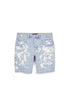 PURPLE BRAND TIEDYE JACQUARD MONOGRAM SHORT Mens Apparel -