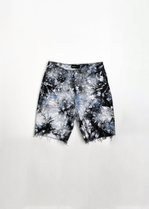 Purple brand tiedye jacquard monogram short - MENS APPAREL