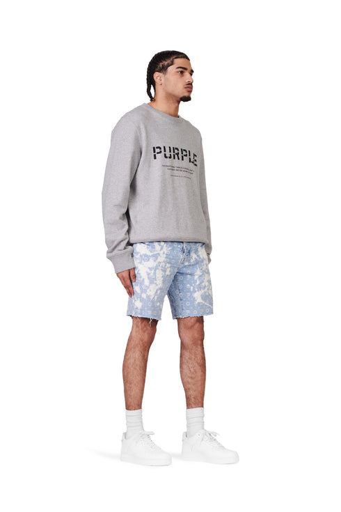 PURPLE BRAND TIEDYE JACQUARD MONOGRAM SHORT Mens Apparel -