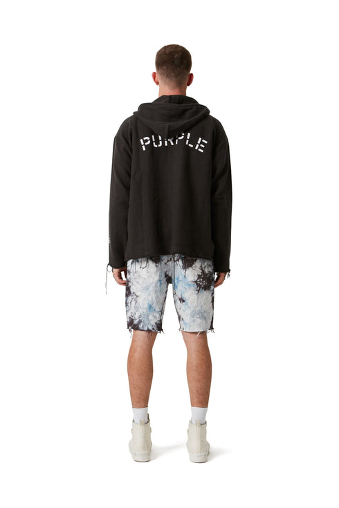 Purple brand tiedye jacquard monogram short - MENS APPAREL