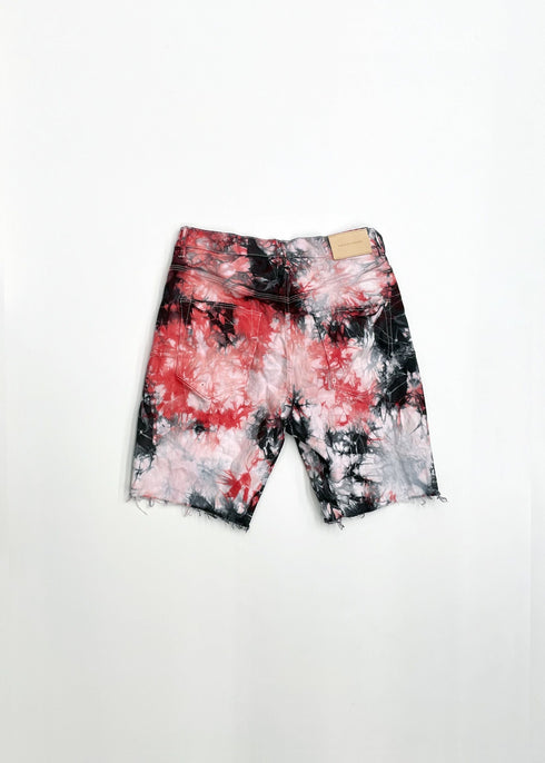 Purple brand tiedye jacquard monogram short - MENS APPAREL