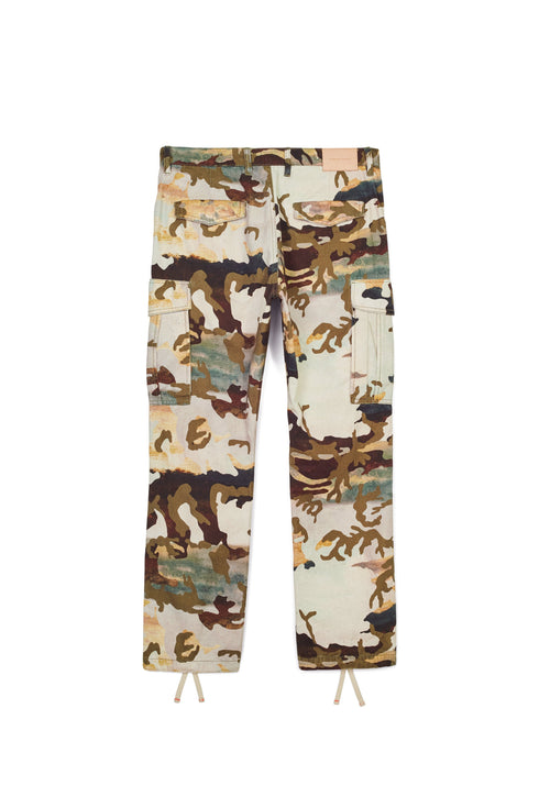Purple brand twill camo cargo pant - Mens Apparel