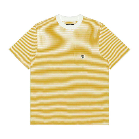 RAISED BY WOLVES MICROSTRIP POCKET T-SHIRT Mens Apparel -