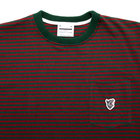 RAISED BY WOLVES MICROSTRIP POCKET T-SHIRT Mens Apparel -