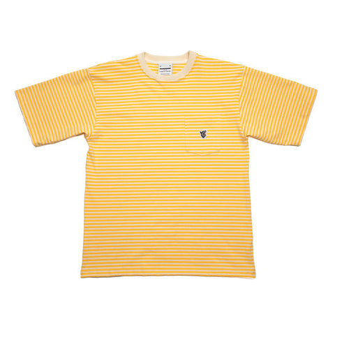 RAISED BY WOLVES MICROSTRIP POCKET T-SHIRT Mens Apparel -