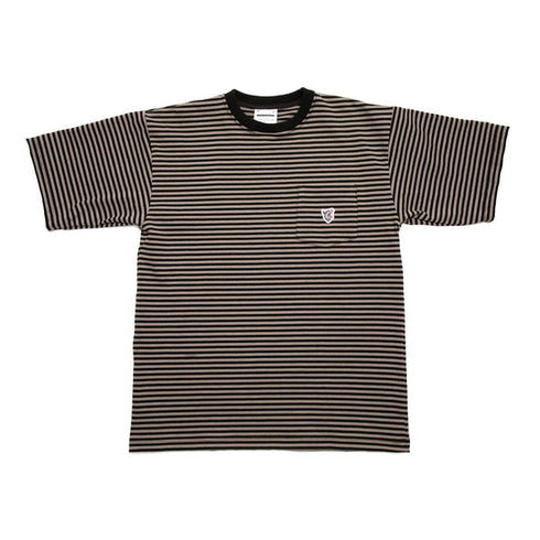 RAISED BY WOLVES MICROSTRIP POCKET T-SHIRT Mens Apparel -