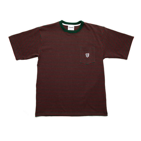 RAISED BY WOLVES MICROSTRIP POCKET T-SHIRT Mens Apparel -