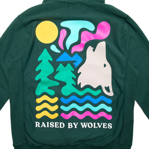 RAISED BY WOLVES REFLECTIONS HOODIE Unisex Apparel - UNISEX