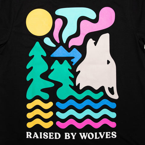 RAISED BY WOLVES REFLECTIONS T-SHIRT Unisex Apparel - UNISEX