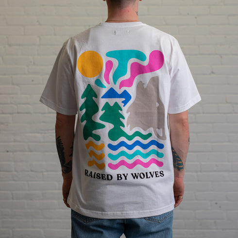 RAISED BY WOLVES REFLECTIONS T-SHIRT Unisex Apparel - UNISEX