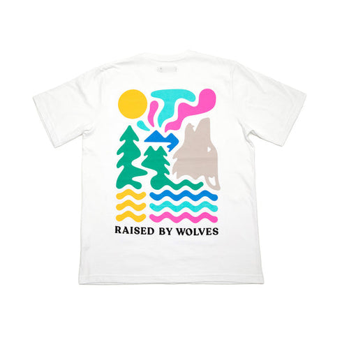 RAISED BY WOLVES REFLECTIONS T-SHIRT Unisex Apparel - UNISEX