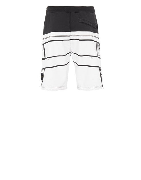 STONE ISLAND 66590 COTTON FLEECE ’MOSAIC FIVE’ Mens Apparel