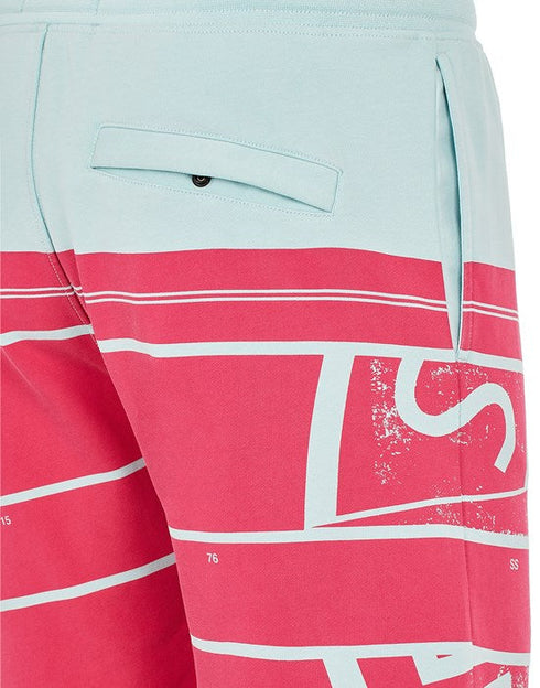 STONE ISLAND 66590 COTTON FLEECE ’MOSAIC FIVE’ Mens Apparel