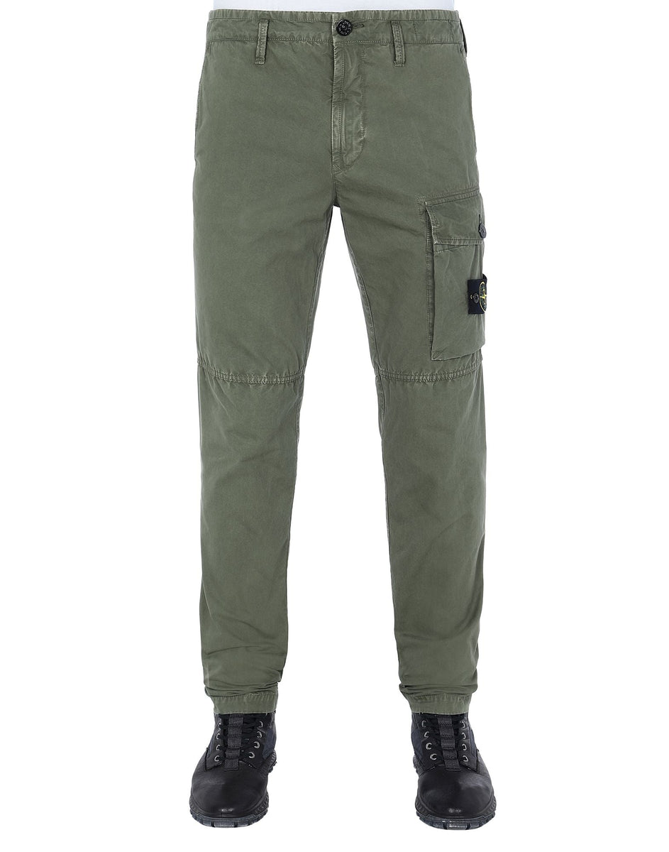 STONE ISLAND CARGO PANTS 5 POCKETS Mens Apparel – ASPHALT