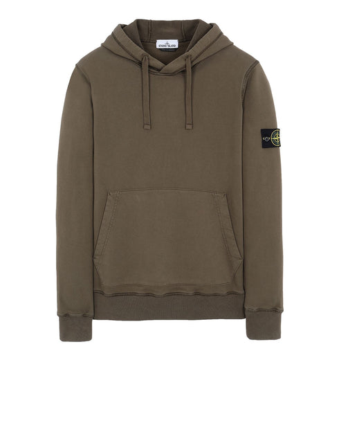 STONE ISLAND HOODED SWEATSHIRT Mens Apparel - Staging
