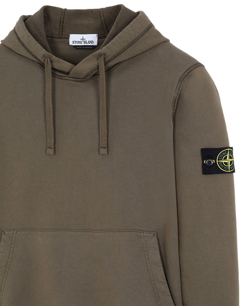 STONE ISLAND HOODED SWEATSHIRT Mens Apparel - Staging