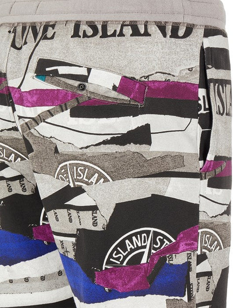 STONE ISLAND MIXED MEDIA ALL OVER Mens Apparel - MENS