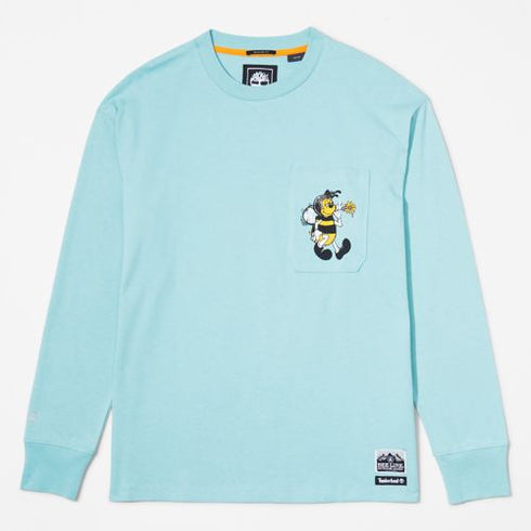 TIMBERLAND BEELINE LONGSLEEVE GRAPHIC TEE Mens Apparel -