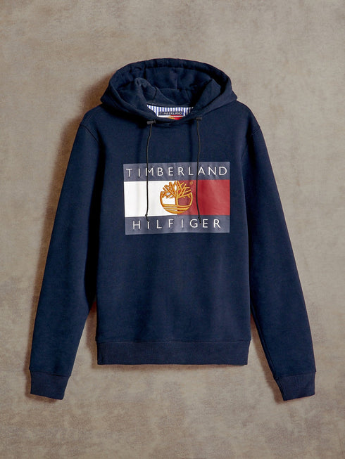 TOMMY HILFIGER X TIMBERLAND FLAG HOODIE Unisex Apparel -