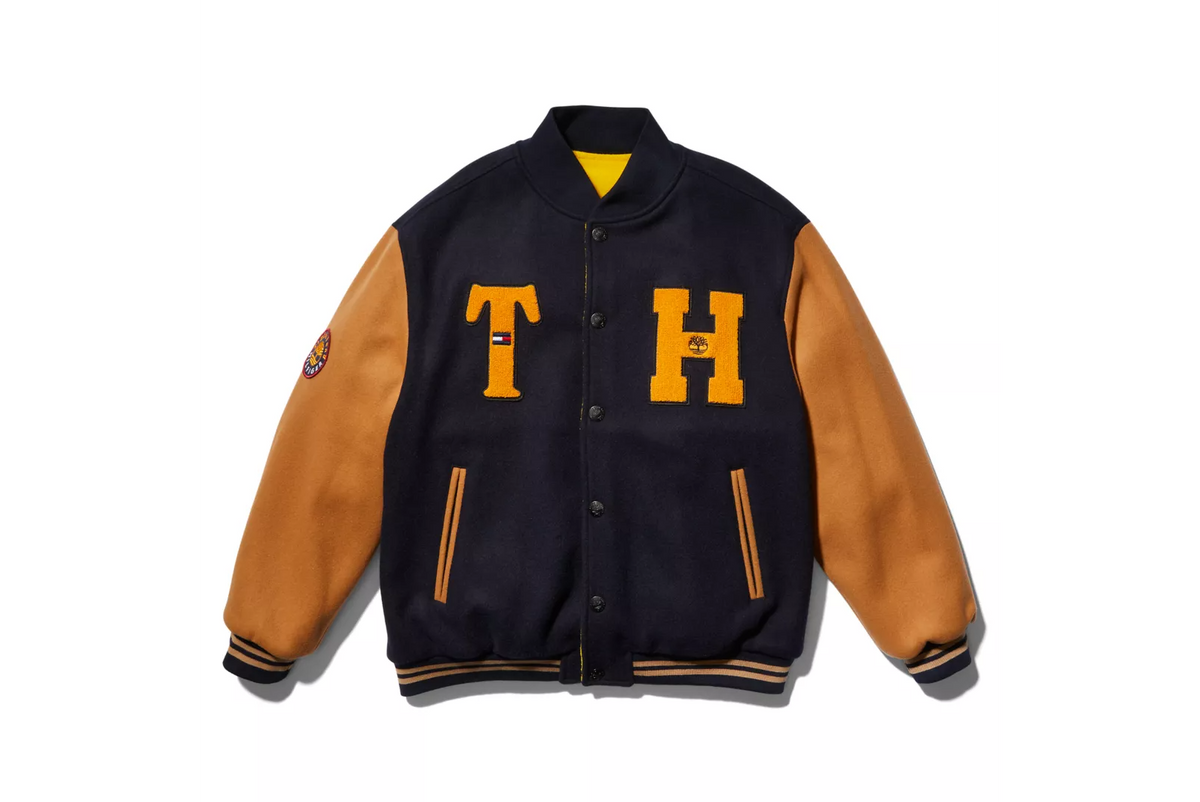 Tommy hilfiger varsity jacket top mens