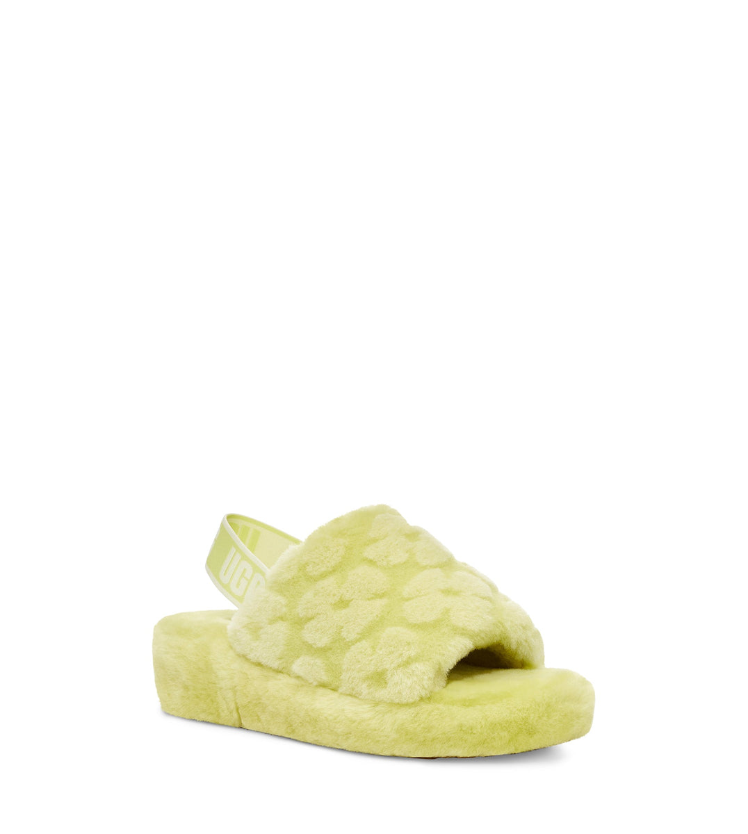 Neon ugg slides best sale