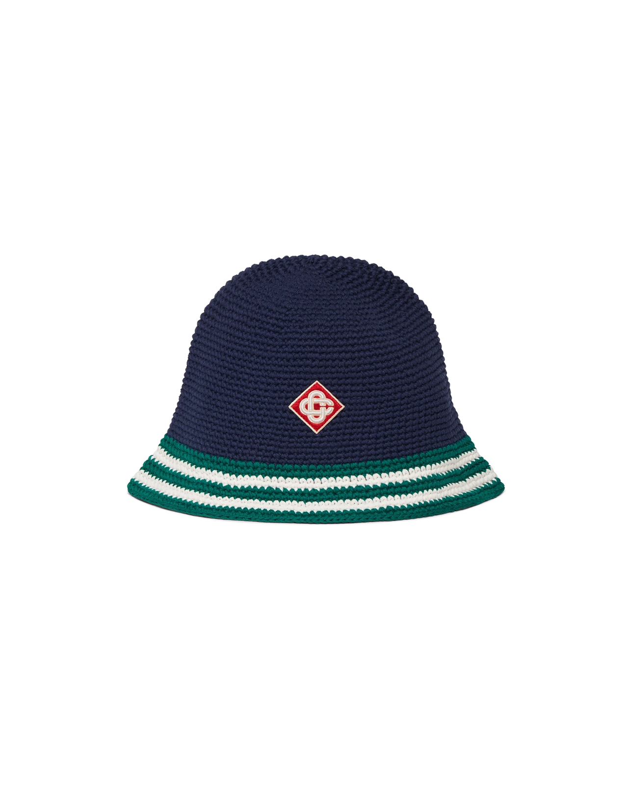 Casablanca STRIPED CROCHET HAT カサブランカ Stripe Crochet Hat | Casablanca Paris
